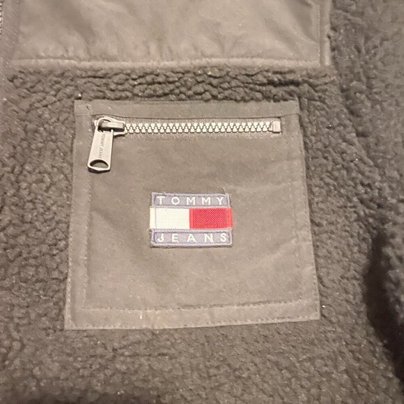 Tommy Hilfiger Jeans Fleece Jacket Womens Size Medium - Picture 3 of 16